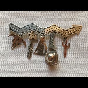Raymond Coriz, Kewa Sterling Silver Brooch